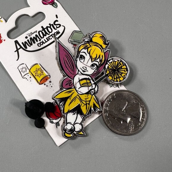 Disney Tinkerbell Fairy Animator Trading Pin Doll Jewelry Brooch Lapel Pin Badge - Picture 3 of 8